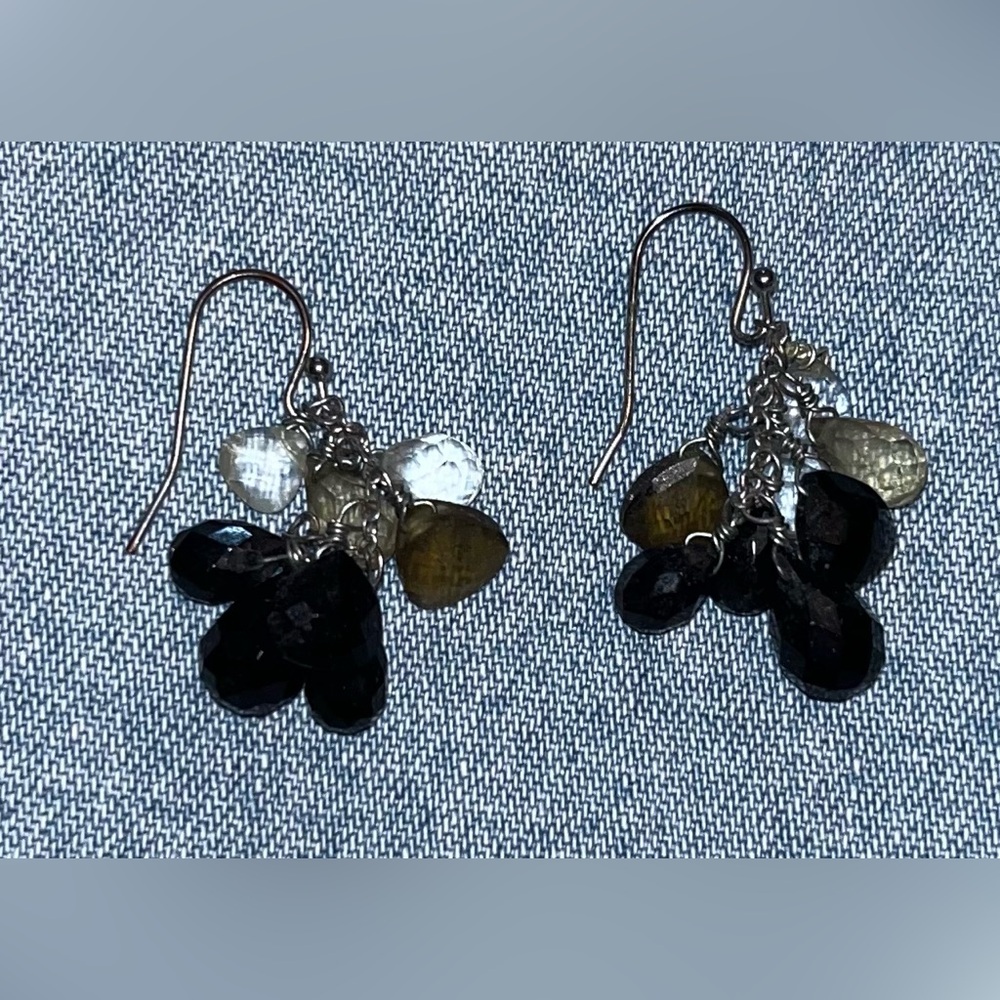 French hook earrings.